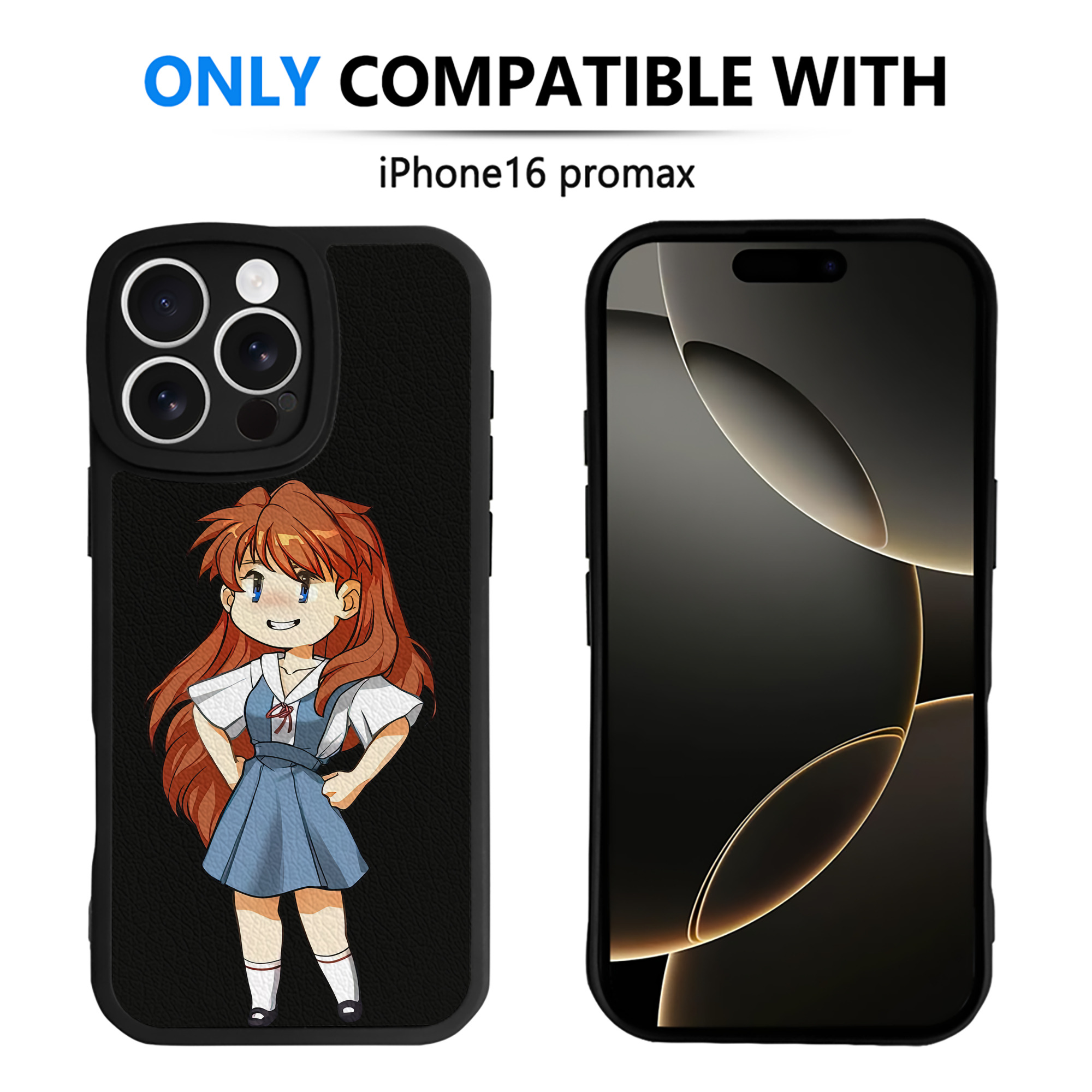 （画像用） EVA 新世紀エヴァンゲリオン 【iPhone 16シリーズ対応】シリコンスマホケース（レザー調） 材質：シリコン